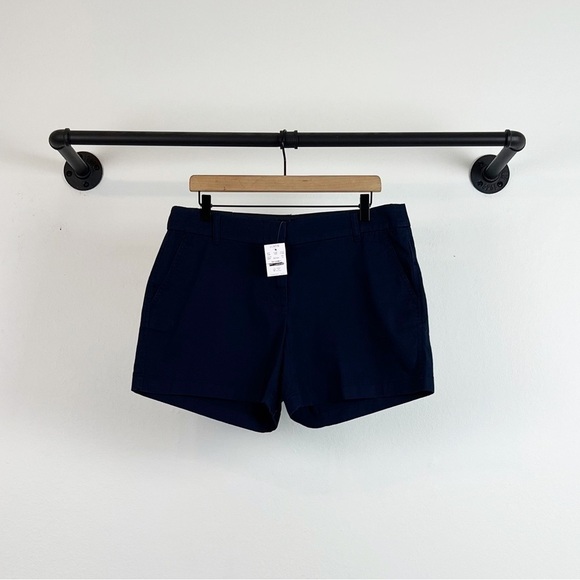 NWT J. Crew Factory 5" classic chino short In Navy - Picture 5 of 8